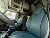 Driver and passenger seats of a 2027 Volvo VNL 860
