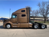 Driver side of a 2022 Volvo VNL 760