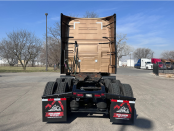 Back of a 2022 Volvo VNL 760