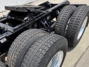 Rear tires of a 2022 Kenworth t680