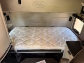 Sleeper area and bunk inside a 2022 Peterbilt 579